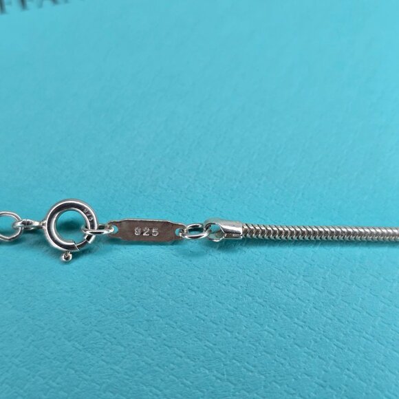 Tiffany & Co. 1837 bar Pendant on 18" Chain - Picture 3 of 6